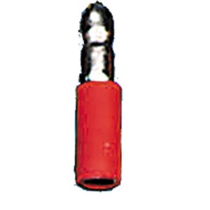 Male Bullet Connector Red