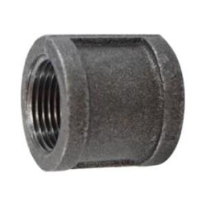Black Iron Coupling - 3/4 Inch Pipe Thread (PT)