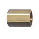 Brass SAE - 45-Degree Inverted Flare Union Coupling - Tube to Tube - European Style 3/16 Inch Tube x M