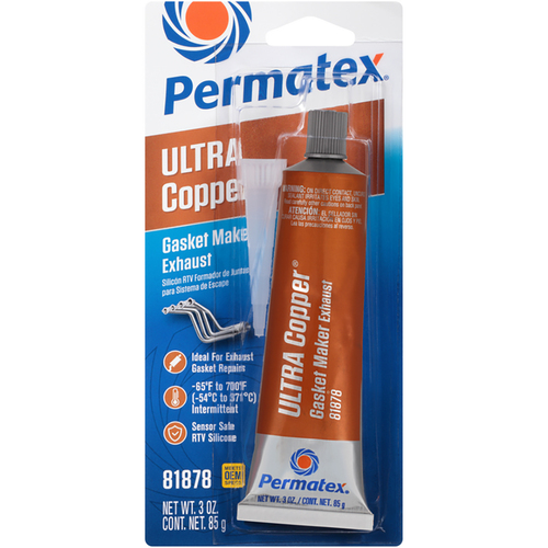 Permatex Ultra Copper Gasket Maker 3oz.