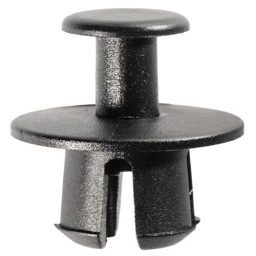 Bumper Side Support Fan Shroud Push Type RetainerBlack Nylon BMW