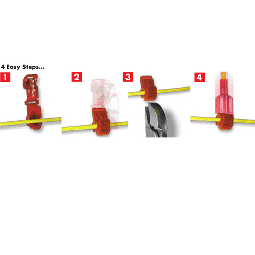 Blue Tee Tap Connector
