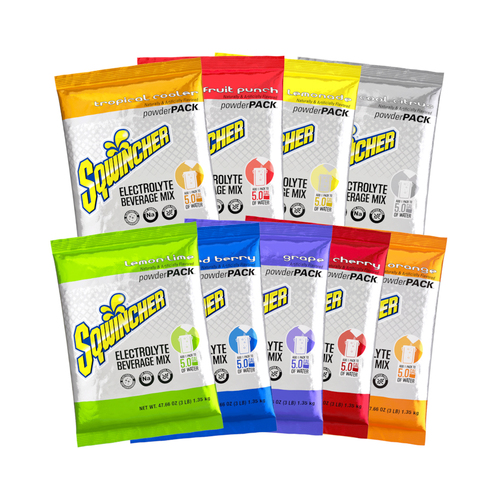 Sqwincher® Powder Pack 5 gal. Instant Drink Mix - Orange