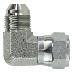 3/8 JIC X 1/2 JIC MJICXFJIC SWV 90 ELBOW