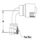 1/4 HOSE M14X1.5 DIN LIGHT FE SWVL 90