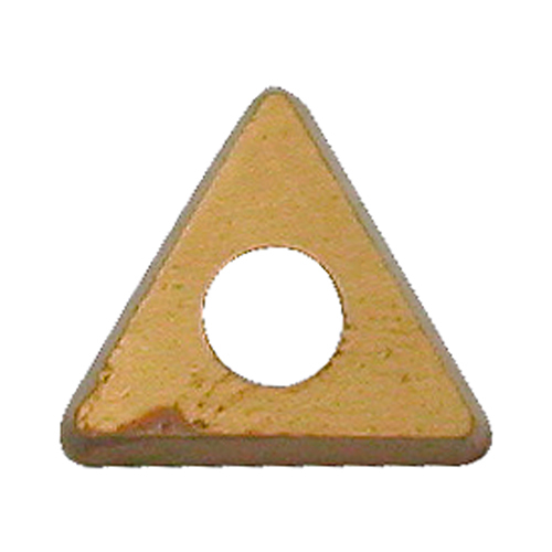Positive Rake Bit With 3 Cutting Edges and Tin Coating 3/8