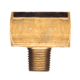 Brass Extruded - Male Branch Tee - 1/4 Inch Female Pipe Thread (FPT) Both Ends