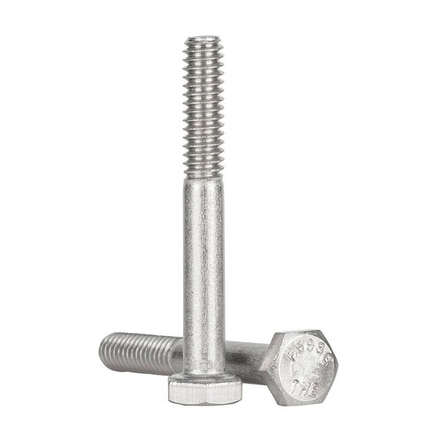 1/4-20 x 1-1/4 Hex Head Cap Screw - Standard - DIN 931- 316 Stainless Steel