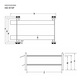 MDS-6EXT / 6,000lb Capacity Mid Rise Scissor Lift / Open Center /Extended Platform