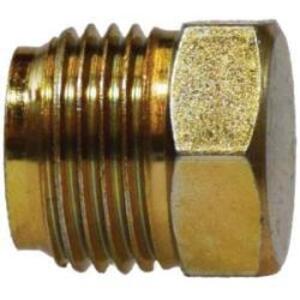 5/8 BRASS INVERTED FLARE PLUG