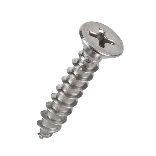 #6 X 1-1/4 PHILLIPS FLAT SM SCREW 316