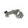 Self-Tapping Screw with Slotted Hex Washer Head Zinc 10X3/4