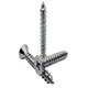 Phillips Flat Head Sheet Metal Screw Zinc #10X1