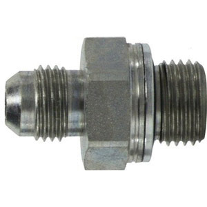 JIC TO METRIC MALE CONNECT- TH1: 5/8 JIC TH2: 20X1.5