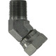 1X1 Male 45 Degree Pipe Elbow Swivel Adapter