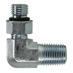 3/4-16X1/2 (1/2 OD) O-Ring to Male Pipe Elbow