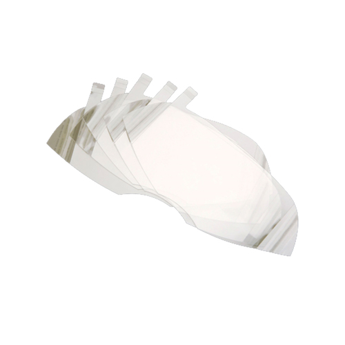 PIP North® 5400 & 7600 Series Full Face Respirator Lens Protectors,15/Pack