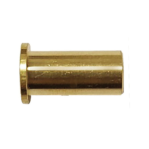 Brass Compression - Fittings (For Poly Tubing) Brass Insert - .250 Inner Deameter (ID) 3/8 Outer Diameter (OD)
