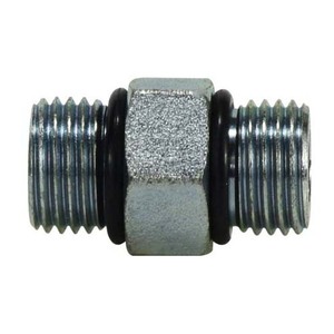 9/16-18 (3/8 OD) O-Ring Hex Nipple Union