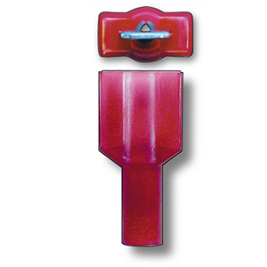 Male Connector For Tee Tap Red