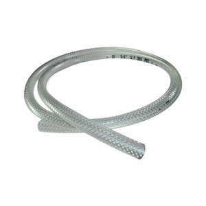 Transparent Clear Braided Tubing 1/4" Id (Sold Per Ft)