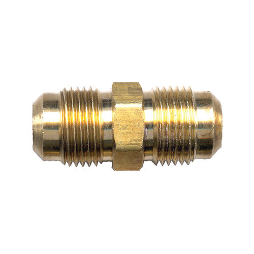 Brass JIC - 37-Degree Flare Union Coupling - 1/2 Inch Tube