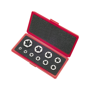 490 10PC 1/4"-1" NC CRBN HEX DIE SET