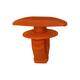 Orange Nylon Weatherstrip Retainer