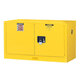 Justrite Sure-Grip® EX 17-Gallon, Manual, Yellow Sure-Grip® EX PiggybackSafety Cabinet