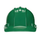 NSI Power Shell® 4-Point Ratchet Suspension Cap Hard Hat, Green