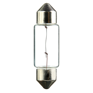 12 Volts - 5 Watts FESTOON CAP T4 .42 Amps #3423 Bulb