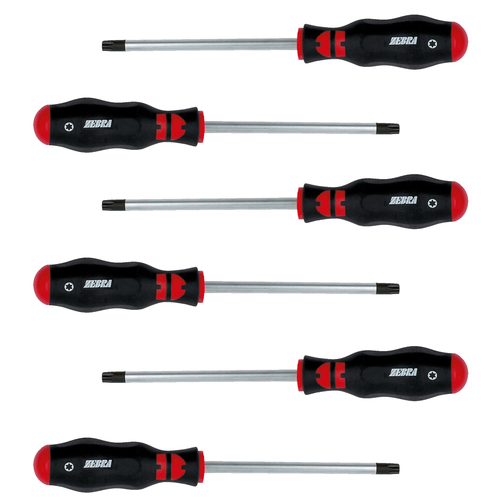 ZEBRA Round Blade Torx Screwdriver Special Package 6 Pieces