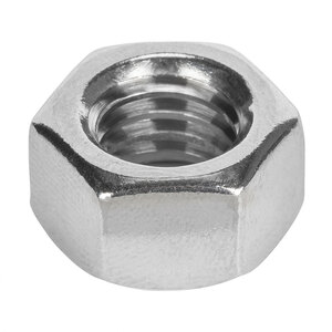 3/8-16 Finish Hex Nut - Standard - DIN 934 - 316 Stainless Steel