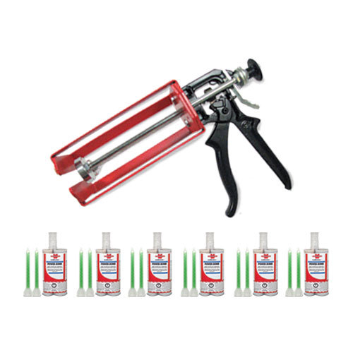 6 Panel Bond with Dual Cartridge Caulking Gun
