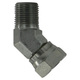 3/4X3/4 Male 45 Degree Pipe Elbow Swivel Adapter