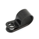 7/16 Nylon Cable Clamp, 3/8 Wide, Black