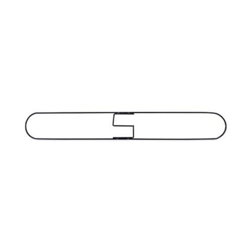 Clip-On Dust Mop Frame, 36w x 5d, Zinc Plated