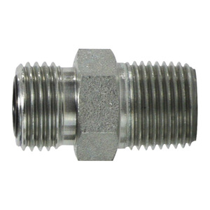 9/16-18X1/4 (3/8 OD) Male O-Ring Face Seal Adapter