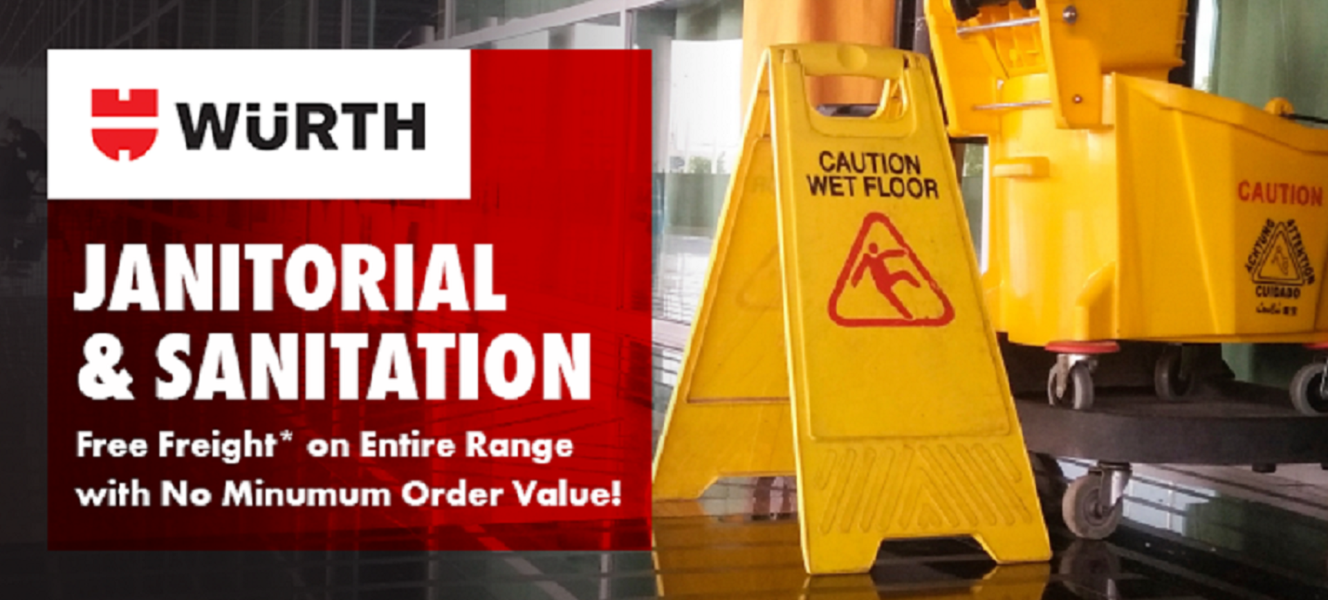 Janitorial and Sanitation Banner
