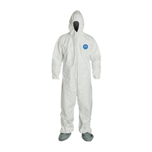 DuPont® Tyvek® 400 Hood, Boots, & Elastic Wrists Disposable Coveralls,25/Case - 2XLarge
