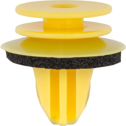 Door Trim Panel Retainer With Sealer Top Head Diameter: 13.3mm Middle Head Diameter: 13.3mm Bottom Head Diameter: 17mm StemDiameter: 9.3mm Stem Length: 13mm Mercedes-Benz CLS400, CLS550, CLS63, S500, S600 and S63 2012 - On