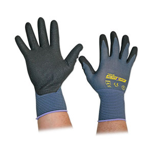 Gloves Nitrile Active Grip Black with Grip Large