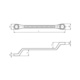 ZEBRA POWERDRIV® (12-Point) Double Box End Wrench - Deep Offset - 10mm x 13mm