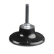 Rubber Holder Pad - Turn On - Internal Thread - 2 Inch Diameter x 1/4 Inch / M10