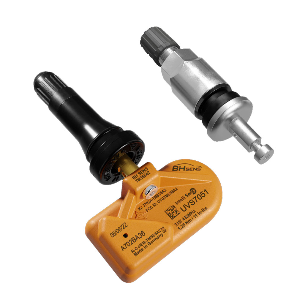 Dual Frequency 315/433MHZ TPMS Sensor & Valve